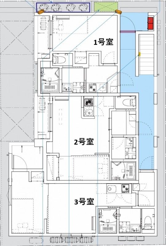 ｒｈ　Ｉｔａｂａｓｈｉ3階 部屋その他