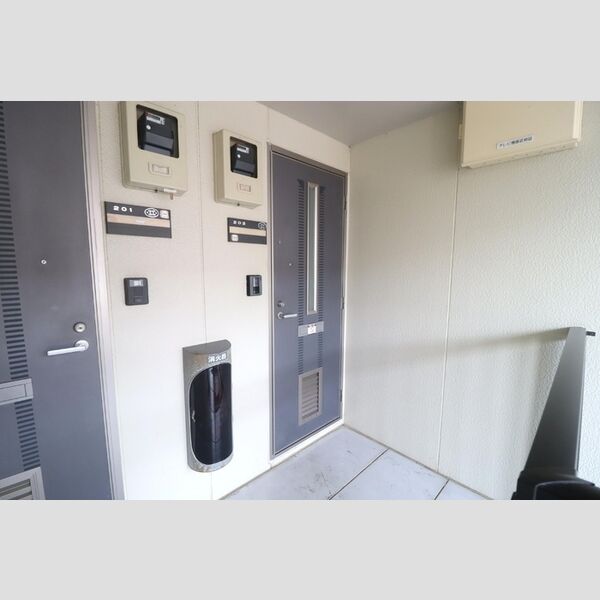 愛花夢　3号館 玄関(外側)