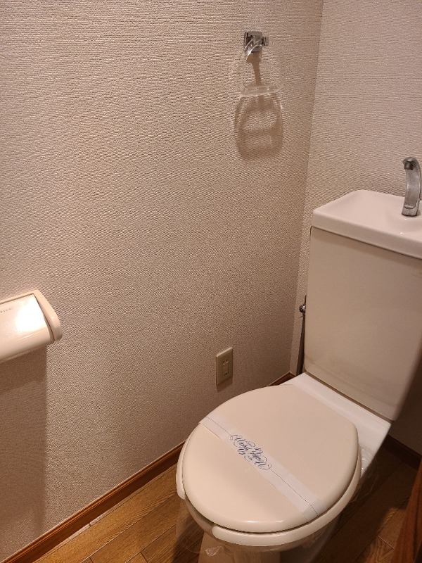 サンライズハウスB棟 トイレ（温水洗浄便座設置可能）