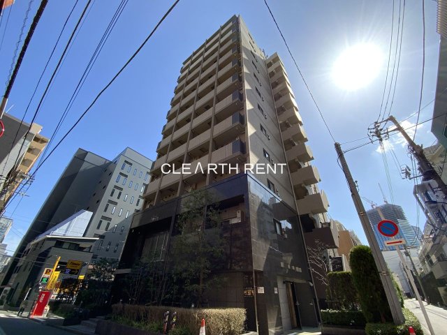 コンシェリア三田 ＜ＴＯＫＹＯ ＰＲＥＭＩＵＭ＞5階 地上13階建て/気品あふれる雰囲気の外観