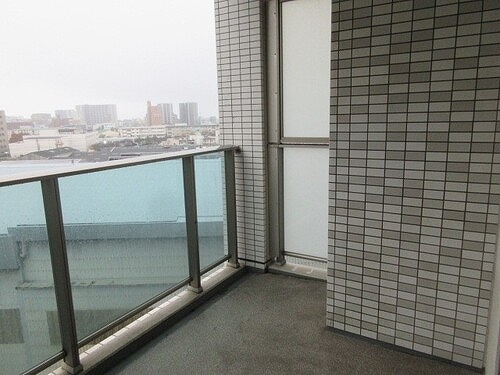 ライオンズ茅ヶ崎ザ・アイランズⅠ街区8階 バルコニーからの眺望　※2021年11月の写真