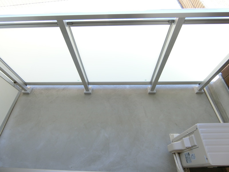 リブリ・シンシア1階 バルコニー