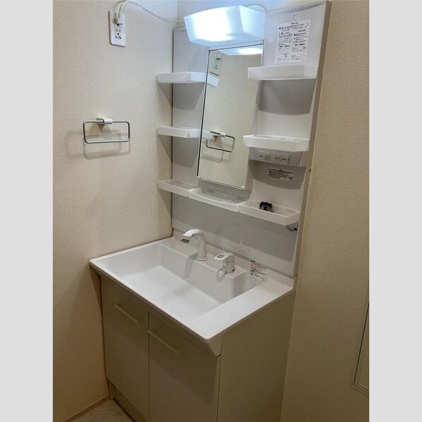 リーブルファイン若葉桜木202号室 洗面