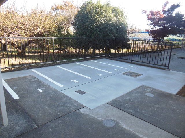 サンハイツコヤマ0201号室 バイク置場