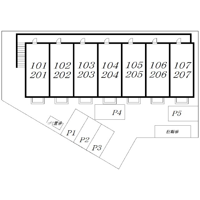 アムール 星の宮 外観