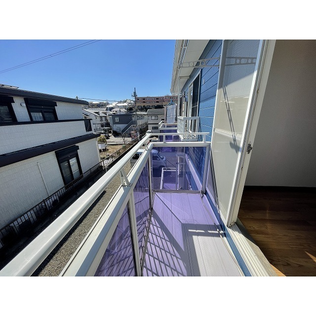 グレースコートＢ棟B202号室 バルコニー