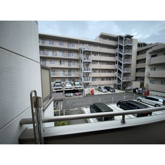 オークマンション201号室 バルコニー