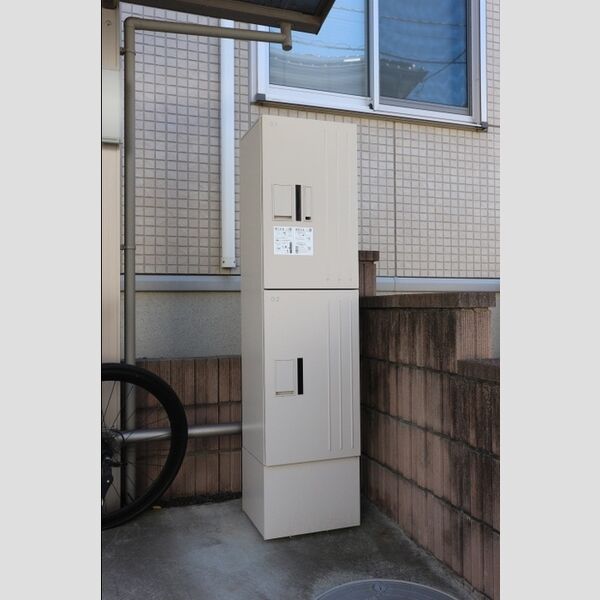 ベルフルール105号室 宅配ボックス