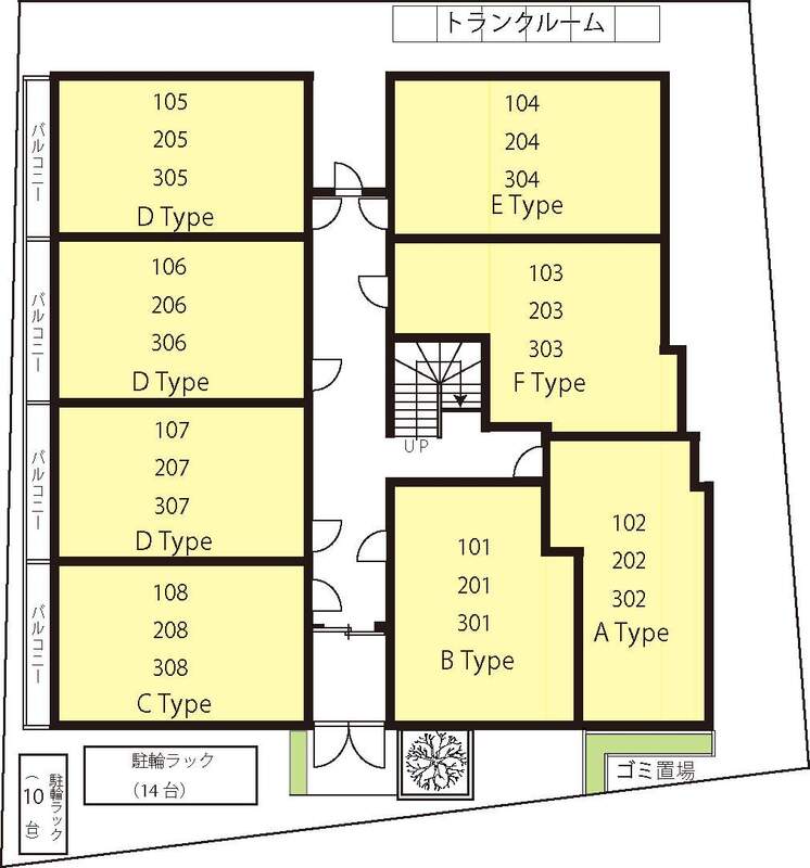 レミオ五番館2階 外観
