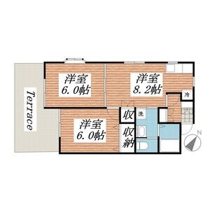 ファースト　M&E0105号室 間取