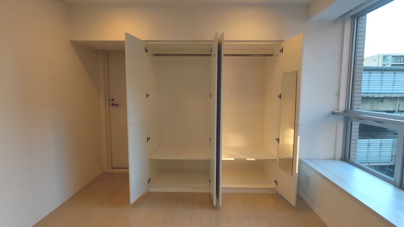 レジディアタワー麻布十番6階 収納