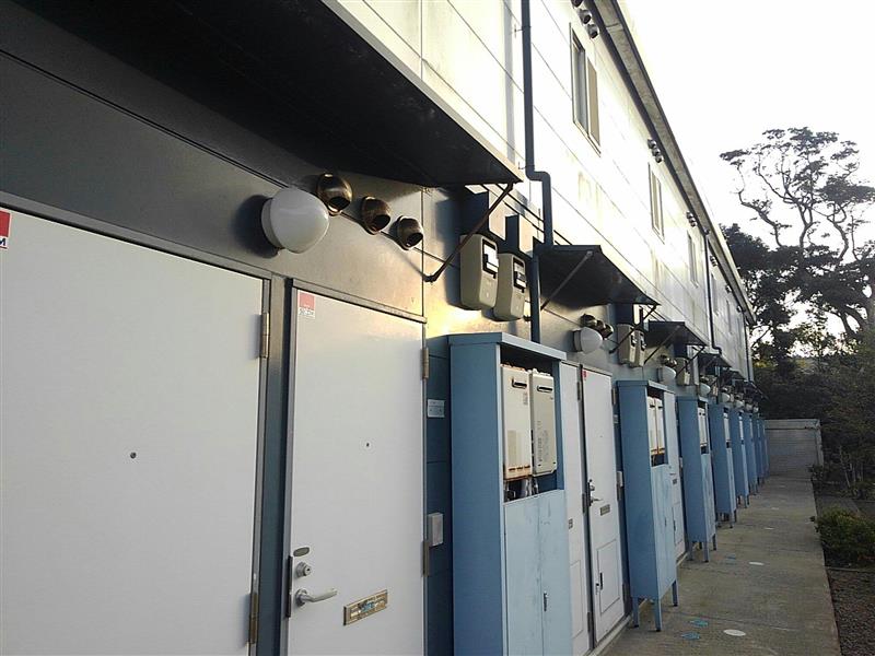 レオパレスながしま110号室 ゴミ置き場