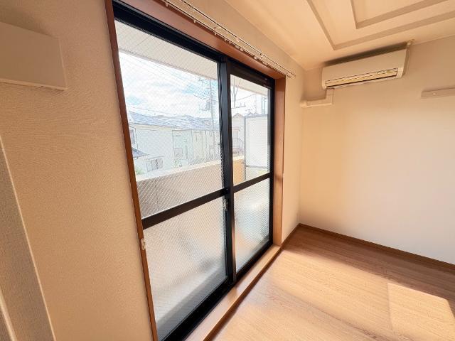 リヴィエール201号室 ベランダ