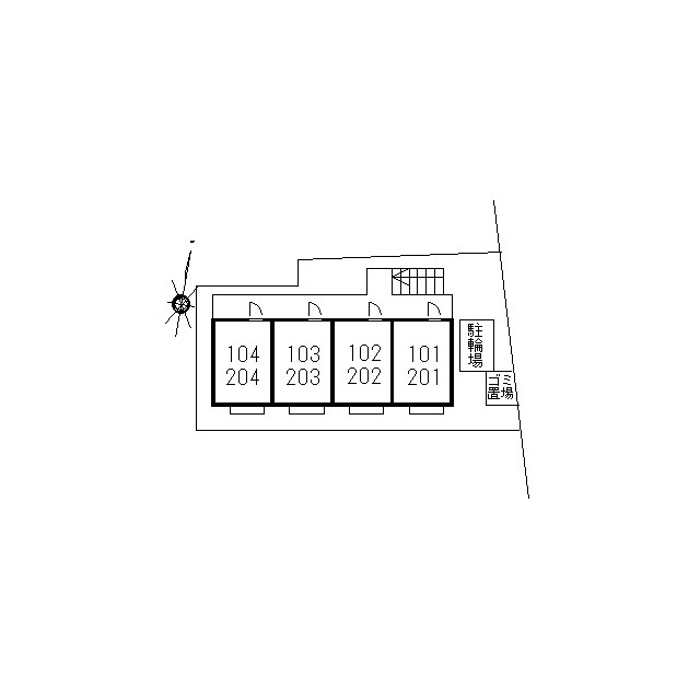 アンプルール クラージュ ゆうかり203号室 部屋その他