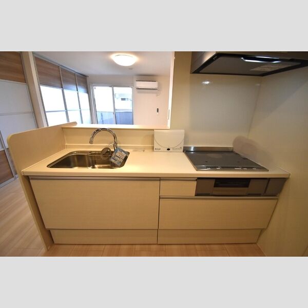 セレスティア上野町B202号室 対面式システムキッチン