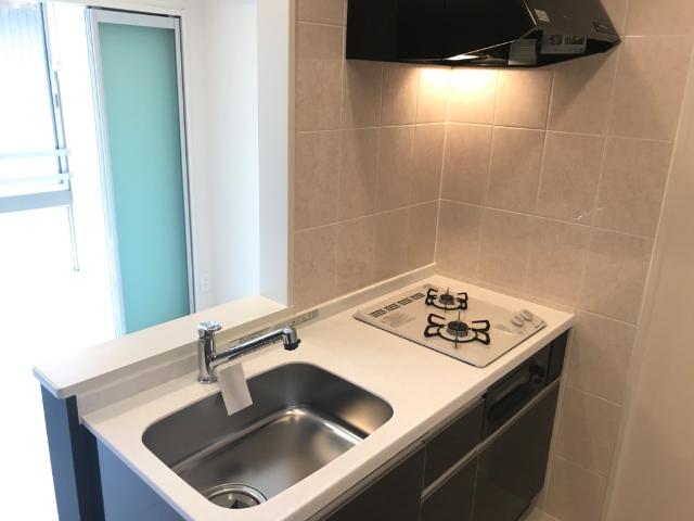 川口市大字安行領根岸　アパート新築工事202号室 キッチン（イメージ）