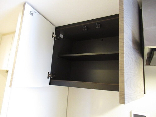 ライオンズ横濱関内レジデンス キッチン上部収納