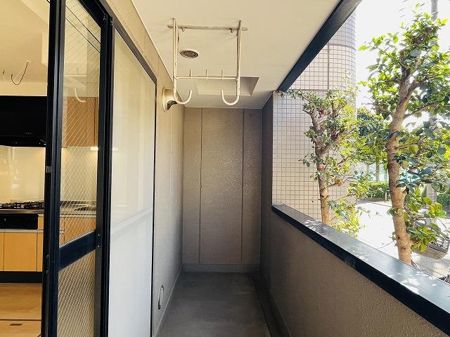 グランディール天神101号室 ベランダ