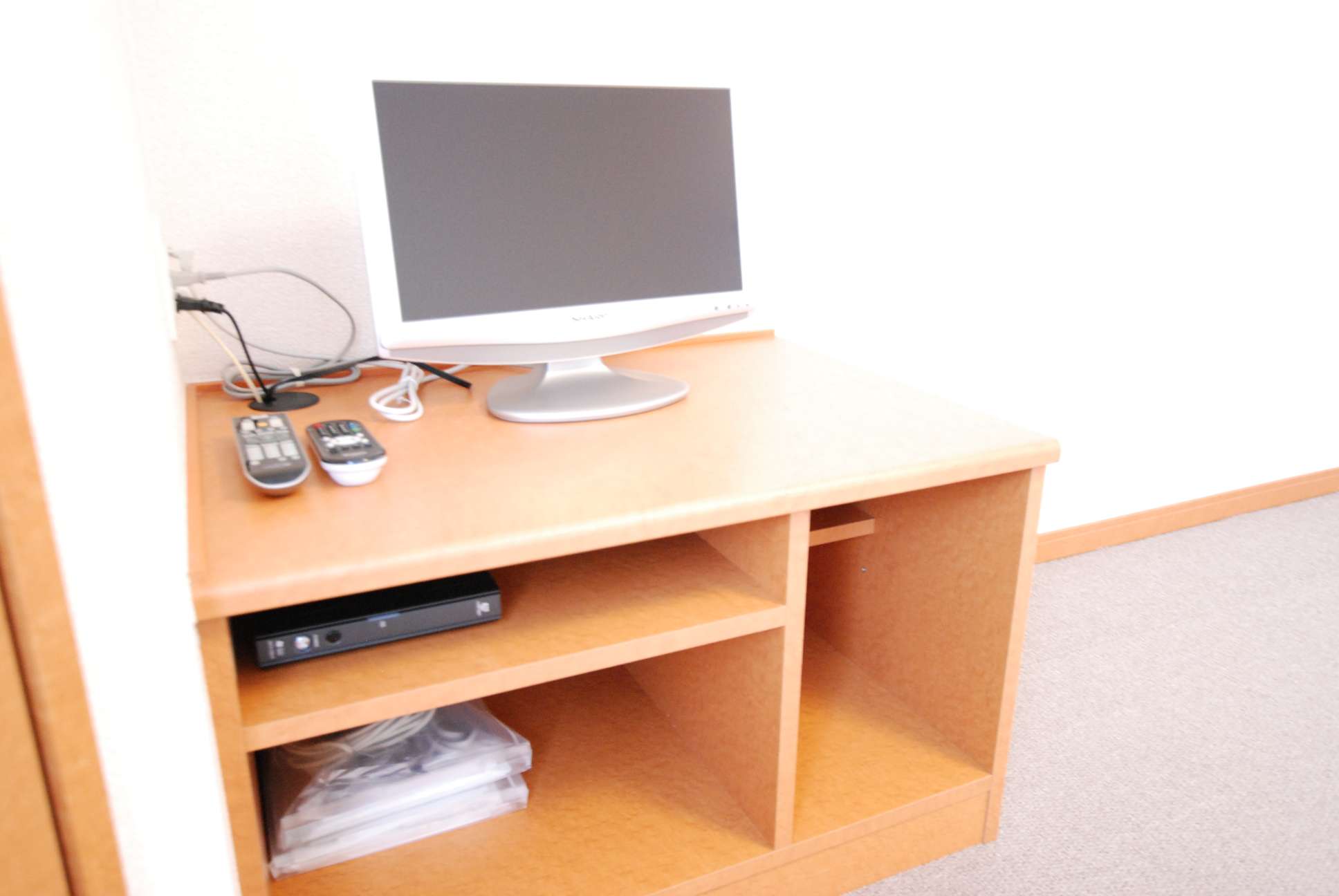 レオパレスミルリーフ203号室 テレビ