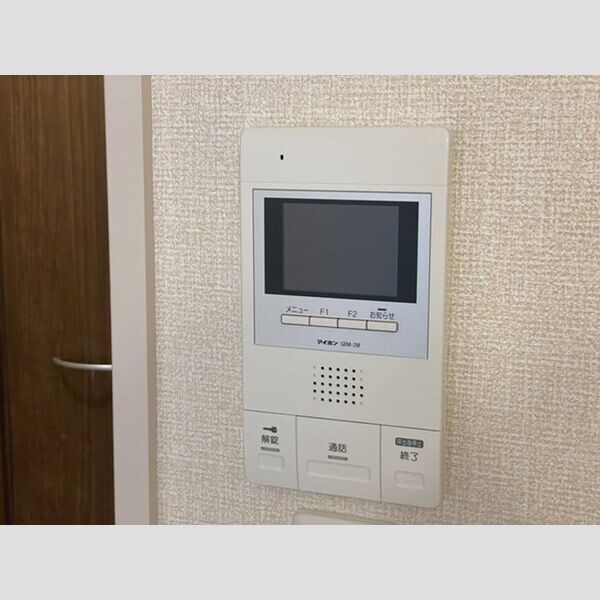 ライフマンションA・B　B105号室 モニター付きインターホン