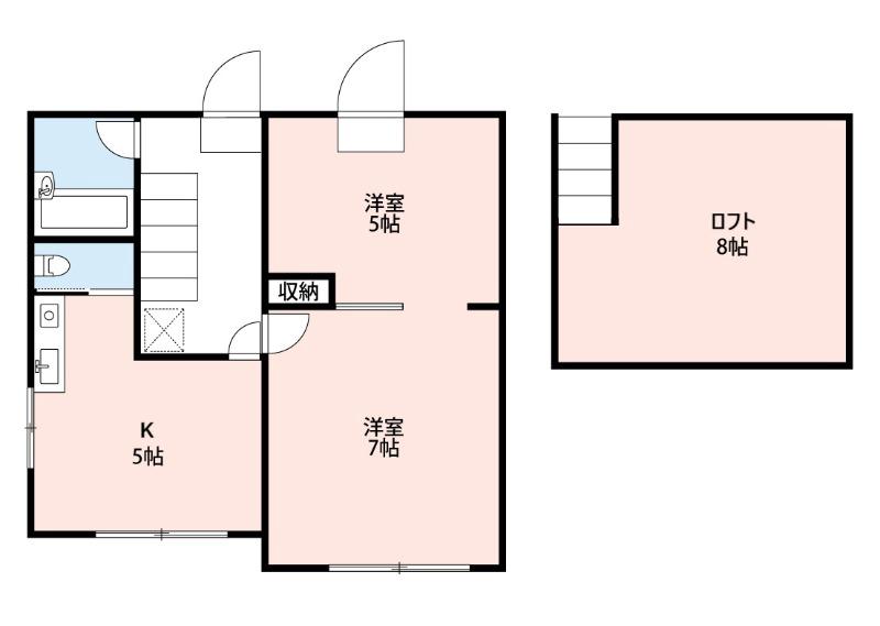 ウィリストン2階 間取