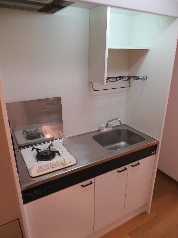 鎌取ＯＫＡＭＯＴＯ．Ｂ １口ガスコンロ付きのキッチンです