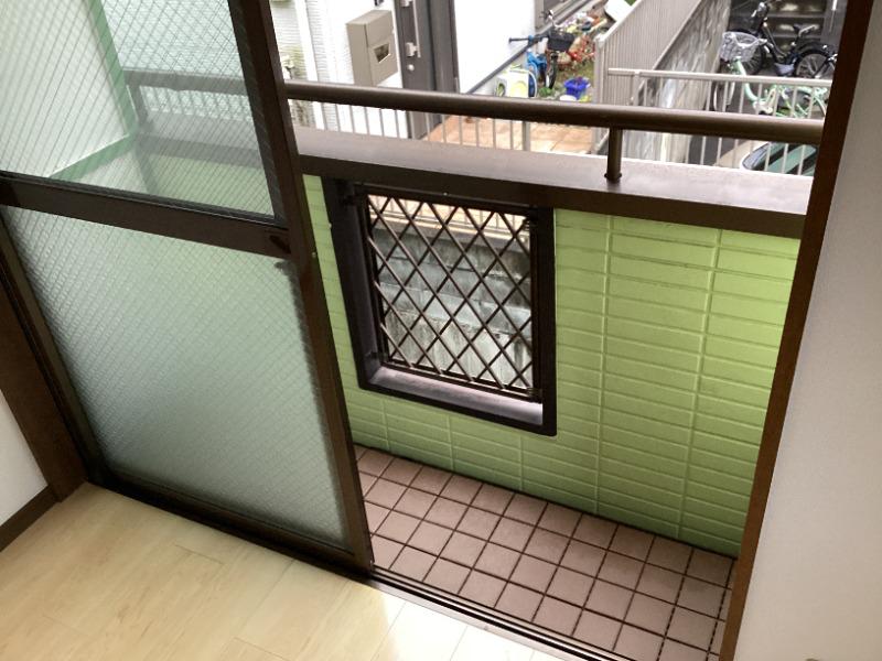 コーポラス久保 バルコニー