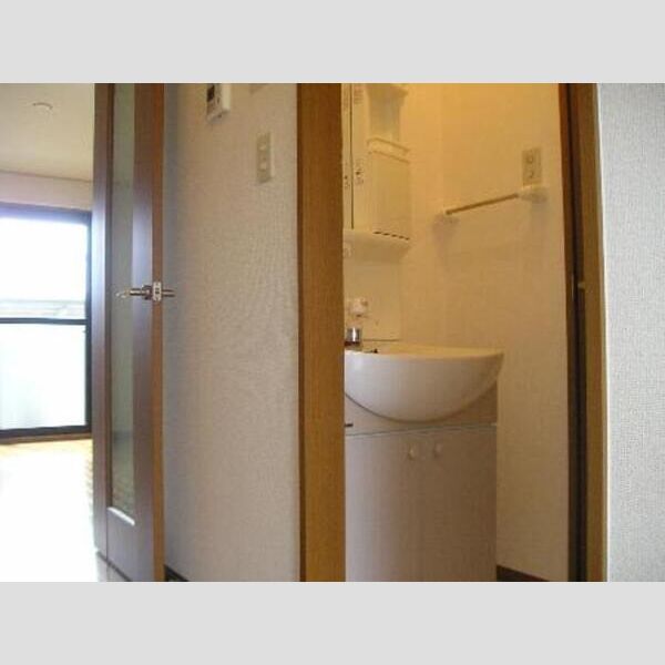 ハーフムーン107号室 洗面