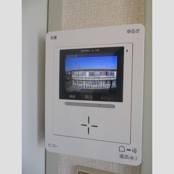 ハイツ井上　B203号室 録画機能付カラーテレビインターホンです。