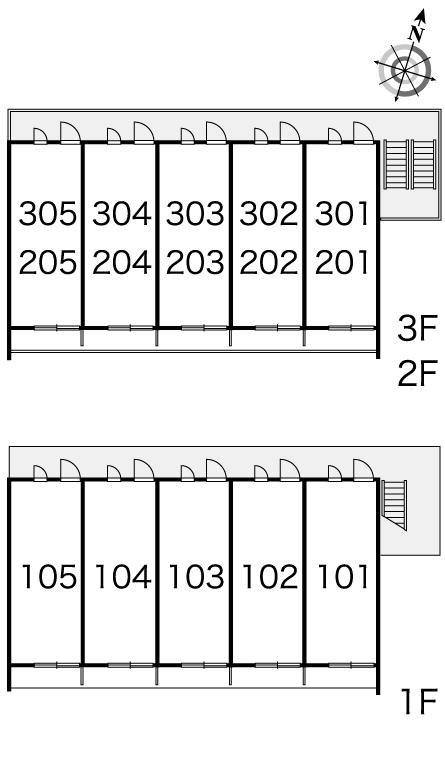 レオパレスアリビオ101号室 部屋その他