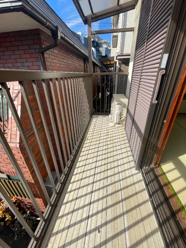 ハイム栄 バルコニー
