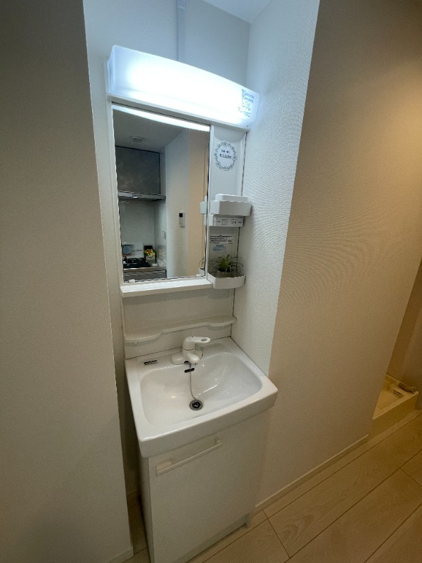 丘の上のフルール3階 洗面