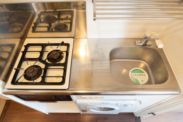 ダイホープラザ千駄木 2口ガスコンロ