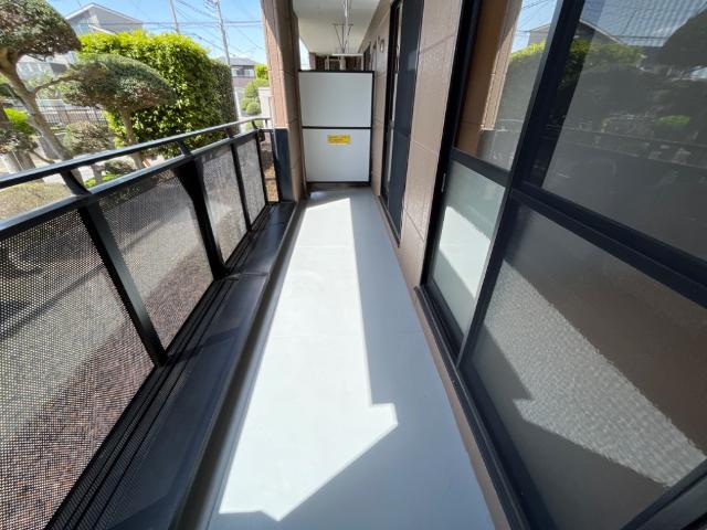 ピアリーハイム102号室 ベランダ