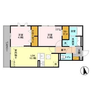 レガーメ105号室 間取