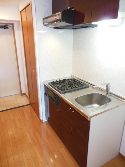 グランド・ガーラ横浜伊勢佐木町 グリル付き2口ガスキッチン！