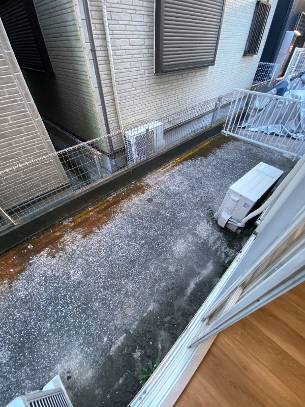 シャンテ・トーゲン1階 バルコニー