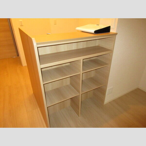 蒼の杜　空106号室 カウンター収納