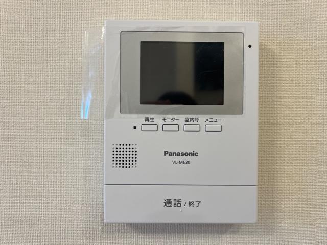 川口市大字道合字久保前　アパート新築工事202号室 カメラ付インターホン（イメージ）