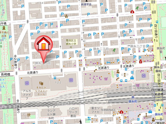 レジディア錦糸町12階 null