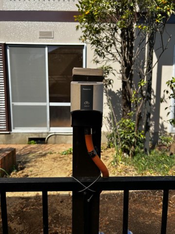 我孫子市新木戸建 EV・PHEV充電用屋外コンセントあり！