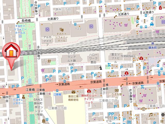 レジディア錦糸町Ⅱ8階 null