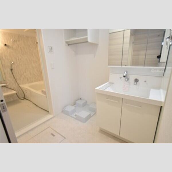 ホワイト キャッスル201号室 洗面室