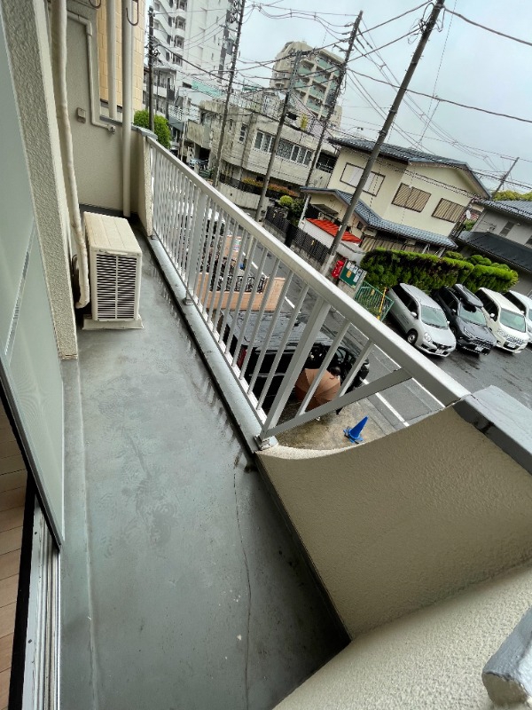 第二東長崎マイコーポ2階 バルコニー