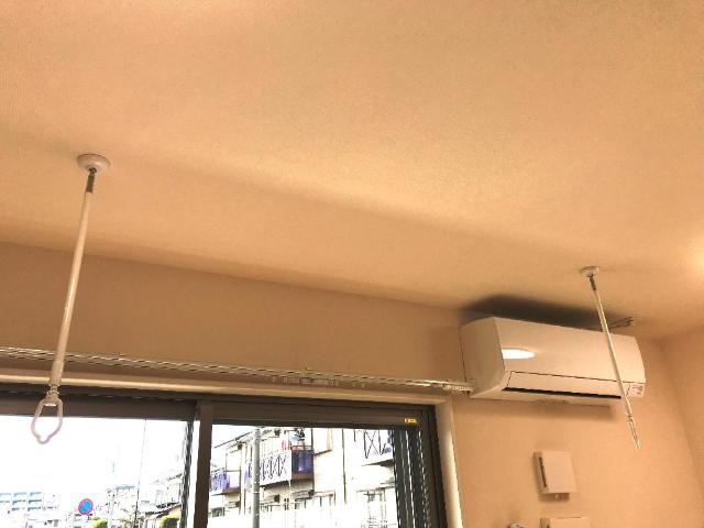 Ｃｒｅｃｉａ102号室 室内物干