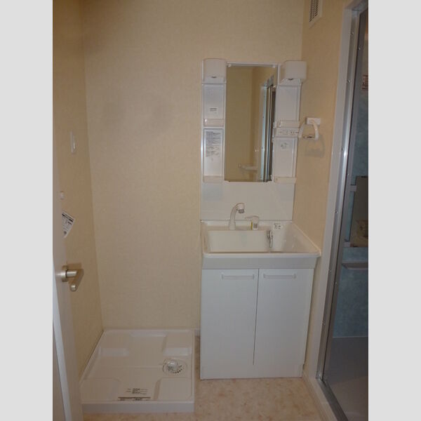 越山マンション301号室 洗面