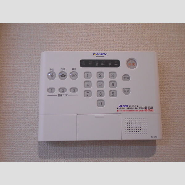 ロイジェントパークス草加手代　B306号室 セキュリティ