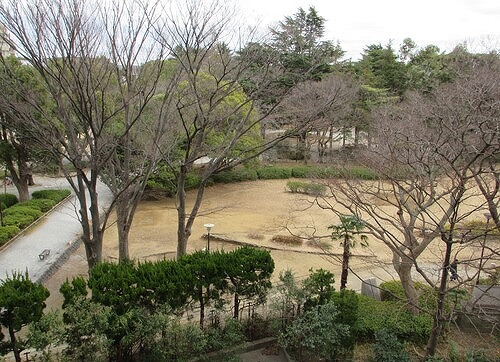 ライオンズステーションタワー松戸9階 バルコニーからの眺望　※前回募集時／2024年2月の写真