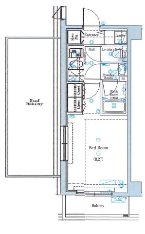 DIPS上板橋401号室 間取