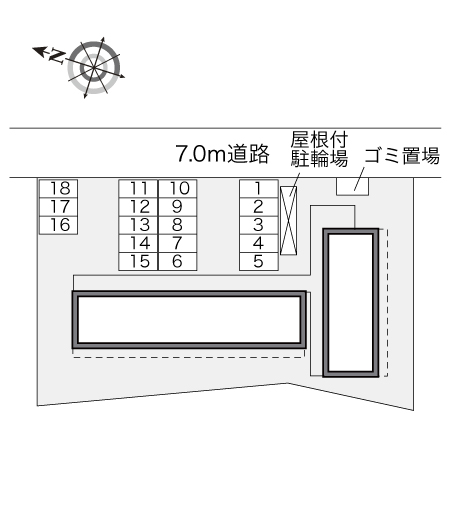 レオパレスブルージュ118号室 部屋その他